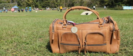 vagarant traveler leather duffle travel bag