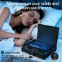 Gun Safe with 3 Unlock Ways - Fingerprint/Digital PIN/Key, Quick Access, LCD Display, Solid Steel for Home, Nightstand, Car Gun Safe with 3 Unlock Ways - Fingerprint/Digital PIN/Key, Quick Access, LCD Display, Solid Steel for Home, Nightstand, Car