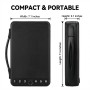 Biometric Handgun Safe, Quick Access Pistol Safe with 99 Sets Fingerprint Recognition & Backup Key, Type-C Emergency Unlock Gun Safe, Portable Heavy Steel Gun Lock Box for Home, Car, Travel, Nightstand, Drawer Storage Biometric Handgun Safe, Quick Access Pistol Safe with 99 Sets Fingerprint Recognition & Backup Key, Type-C Emergency Unlock Gun Safe, Portable Heavy Steel Gun Lock Box for Home, Car, Travel, Nightstand, Drawer Storage