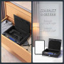 Biometric Quick Access Gun Safe for 2 9mm Pistols,3-Ways Unlock Fingerprint Digital PIN Key, Portable Handgun Safe with LCD Screen, Billconch Small Gun Lock Box for Home Bedroom Bedside Nightstand and Car Biometric Quick Access Gun Safe for 2 9mm Pistols,3-Ways Unlock Fingerprint Digital PIN Key, Portable Handgun Safe with LCD Screen, Billconch Small Gun Lock Box for Home Bedroom Bedside Nightstand and Car