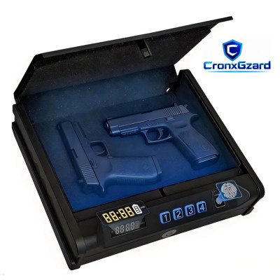 Biometric Quick Access Gun Safe for 2 9mm Pistols,3-Ways Unlock Fingerprint Digital PIN Key, Portable Handgun Safe with LCD Screen, Billconch Small Gun Lock Box for Home Bedroom Bedside Nightstand and Car Biometric Quick Access Gun Safe for 2 9mm Pistols,3-Ways Unlock Fingerprint Digital PIN Key, Portable Handgun Safe with LCD Screen, Billconch Small Gun Lock Box for Home Bedroom Bedside Nightstand and Car