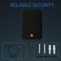 Pistol Safe, Portable Travel Handgun Lock Box, Heavy Duty Steel Key Lock Gun Safe, Secure Concealment Gun Storage Box for Car, Home, Drawer, Nightstand, Travel Use, Black Pistol Safe, Portable Travel Handgun Lock Box, Heavy Duty Steel Key Lock Gun Safe, Secure Concealment Gun Storage Box for Car, Home, Drawer, Nightstand, Travel Use, Black