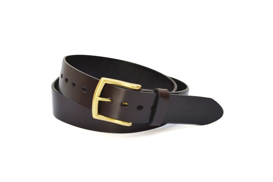 Shop Janey Irregular Buckle Belt in Black
