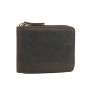 Cowhide Leather Zipper Wallet A103