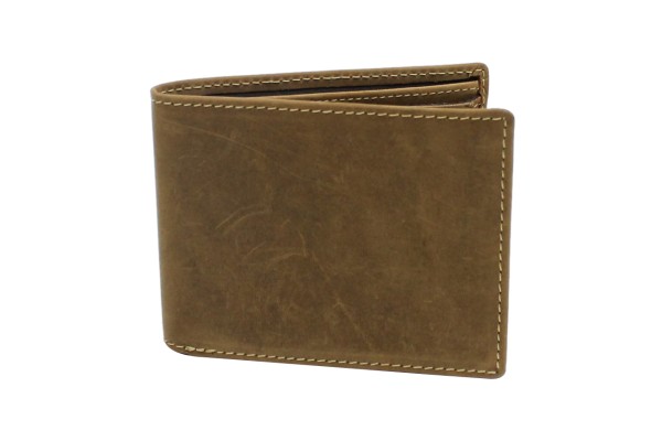 Full Grain Leather Cowhide Classic Wallet A107