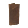 8 in. Full Leather CEO Checkbook Card Holder A598