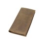 8 in. Full Leather CEO Checkbook Card Holder A598