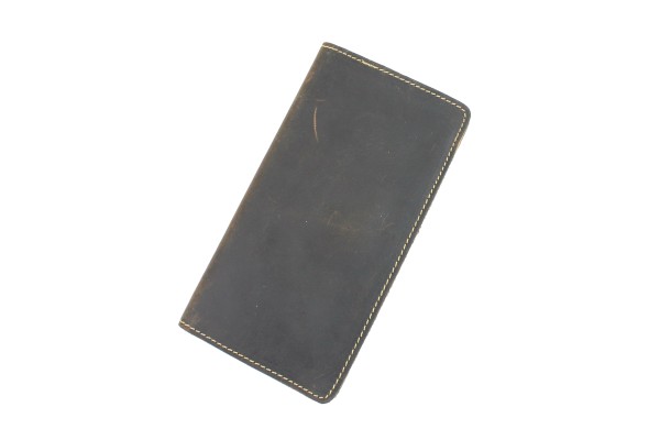 Full Leather CEO Checkbook Card Holder A612