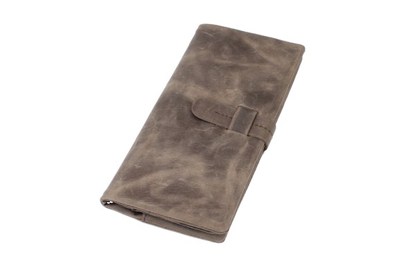 Cowhide Leather Long Wallet A645