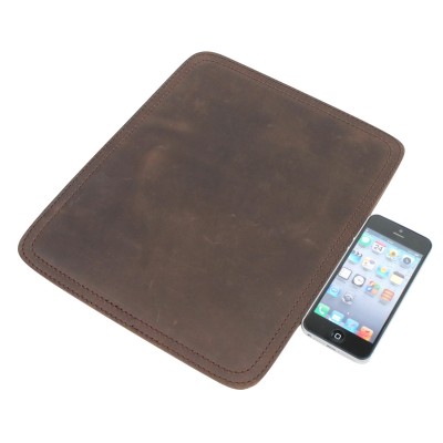 Cowhide Full Leather Stationary Mouse Pad Collection A743