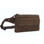 Cowhide Leather Slim Waist Pack Phone Holder B104