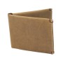 Cowhide Leather Slim Credit Card Cash Holder B11