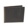 Cowhide Leather Slim Credit Card Cash Holder B11