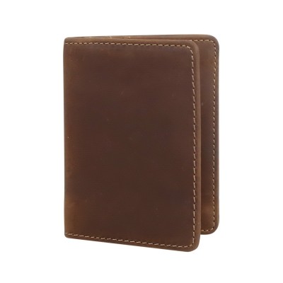 Full Grain Leather Compact Card Holder B178
