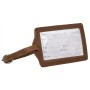 Full Grain Leather Luggage ID Tag B186