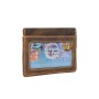 Full Grain Leather Simple Card ID Compact Holder B191