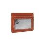 Full Grain Leather Simple Card ID Compact Holder B191