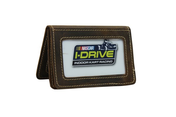 Full Grain Leather Compact Card Holder B199