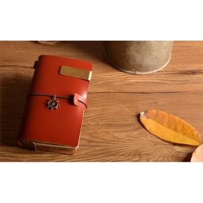 Vintage Leather Travel Journal J05