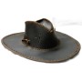 Handmade Full Leather Cowboy Hat LA06