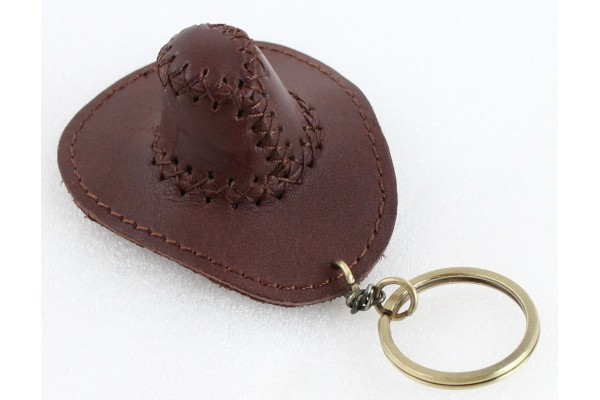 Handmade Full Leather Key Chain LA71 Hat