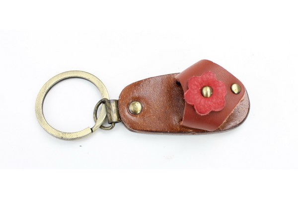 Handmade Full Leather Key Chain LA71 Slip Shoes