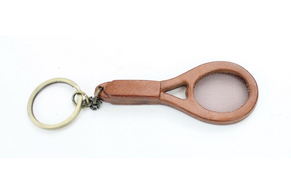 Handmade Full Leather Key Chain LA71 Tennis