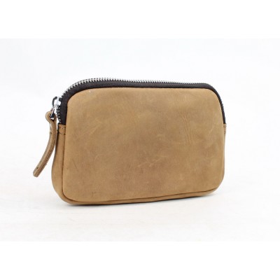 Cowhide Leather Small Pouch  LA92