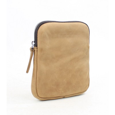 Cowhide Leather Big Pouch  LA93