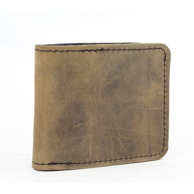 Full Leather Cowhide Pig Skin Cash ID Holder MA13