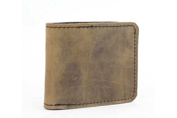 Full Leather Cowhide Pig Skin Cash ID Holder MA13