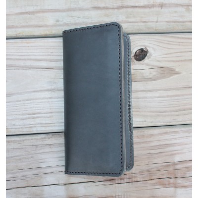 Veg-Tan Leather Long Wallet Cash Card Holder MA16