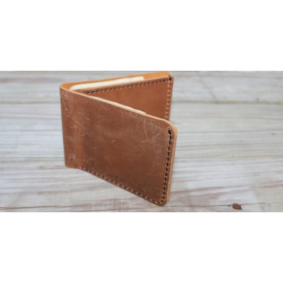 Veg-Tan Leather Wallet Cash Card Holder MA18