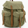 Classic Medium 16 in Stylish Cotton Canvas Backpack C02