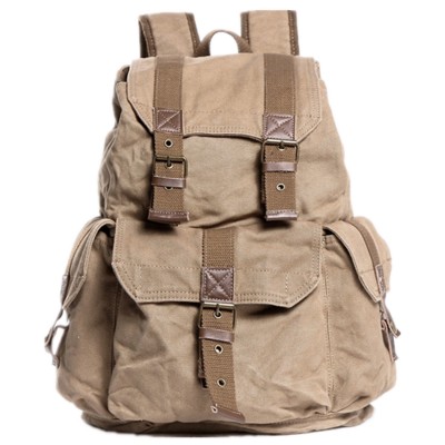 20 in. Classic Large Sport Washed Canvas Backpack C04