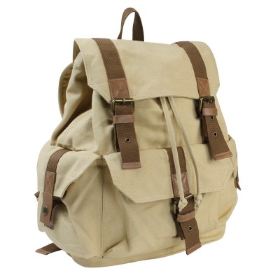 20 in. Classic Large Sport Washed Canvas Backpack C04