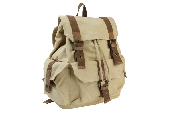 20 in. Classic Large Sport Washed Canvas Backpack C04