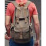15 in. Sport Canvas Backpack Rucksack C03