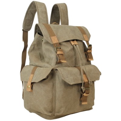 20 in. Super Large Hiking Sport Canvas Backpack C04B