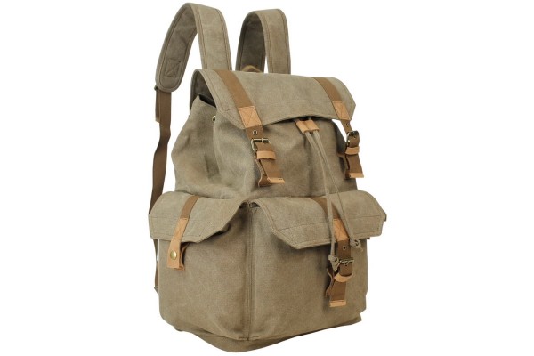 20 in. Super Large Hiking Sport Canvas Backpack C04B