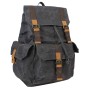 21 in. Super Large Sport Wax Canvas Classic Backpack C04LW