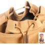 *Clearance* Hiking Sport Cowhide Leather Cotton Canvas Backpack C12