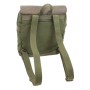 *Clearance* Hiking Sport Cowhide Leather Cotton Canvas Backpack C15