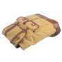 Hiking Sport Cowhide Leather Cotton Canvas Backpack C19 Hiking Sport Cowhide Leather Cotton Canvas Backpack C19