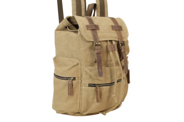 *Clearance* Medium Canvas Laptop Backpack C21