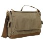 15 in. Casual Style Canvas Laptop Messenger Bag C31B