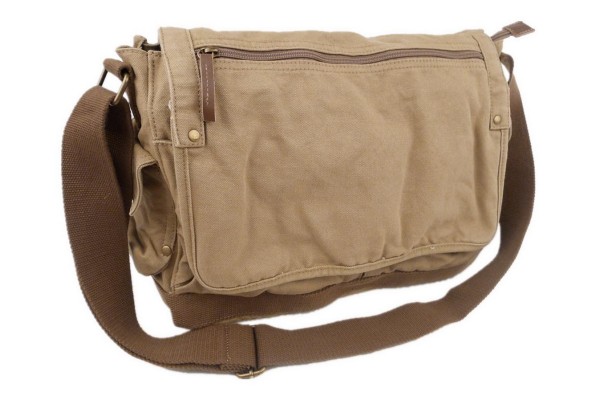 15 in.  Casual Style Canvas Laptop Messenger Bag C31