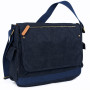 15 in. Vintage Cotton Wax Canvas Laptop Messenger Bag C31LW 15 in. Vintage Cotton Wax Canvas Laptop Messenger Bag C31LW