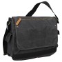 15 in. Vintage Cotton Wax Canvas Laptop Messenger Bag C31LW