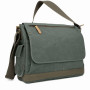 15 in. Vintage Cotton Wax Canvas Laptop Messenger Bag C31LW 15 in. Vintage Cotton Wax Canvas Laptop Messenger Bag C31LW